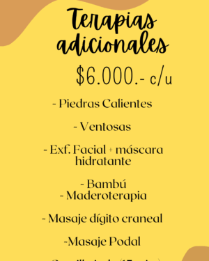 Terapias Adicionales Terapias Adicionales