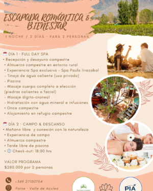 ESCAPADA ROMÁNTICA & BIENESTAR ESCAPADA ROMÁNTICA & BIENESTAR