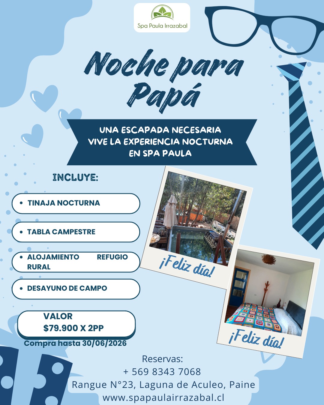 Noche para Papá – Escapada Nocturna Noche para Papá – Escapada Nocturna