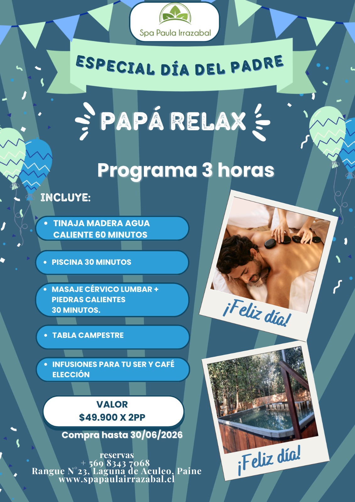 Papá Relax – Programa 3 Horas Papá Relax – Programa 3 Horas